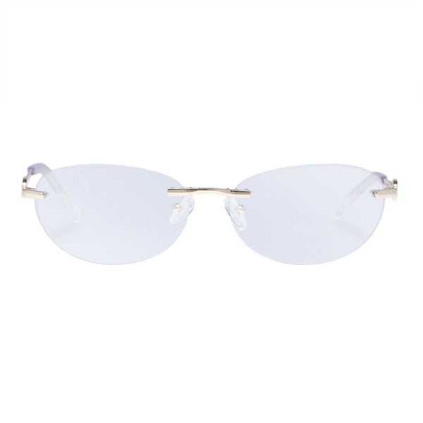 Le Specs Slinky - Bright Gold Sunglasses