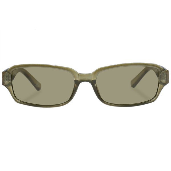 Le Specs Crater - Khaki/Gold Sunglasses
