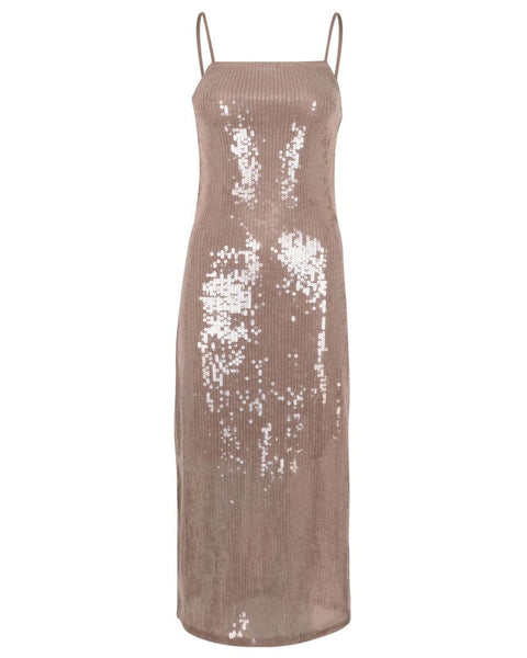 Cras Allison Dress Bronze Sequins