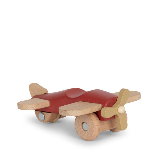 Konges Slojd Wooden Airplane - Red