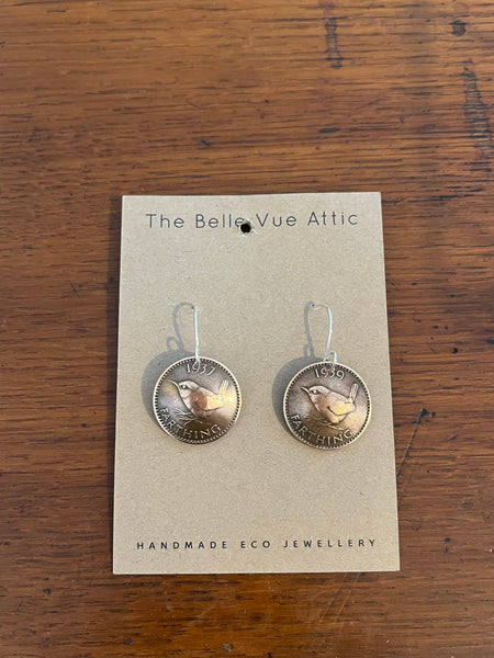 THE BELLEVUE ATTIC Wren Coin Earrings