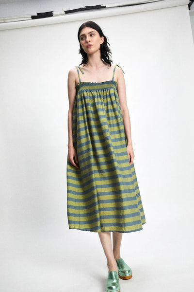 Rita Row Gary Stripes Midi Dress