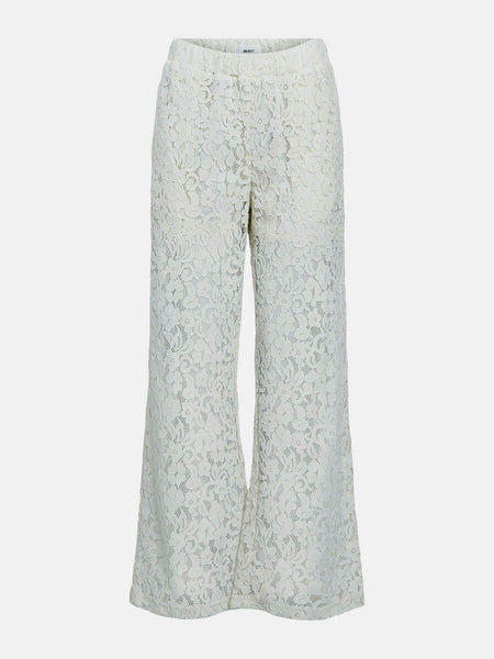 Object Ritta Lace Trousers - Sandshell