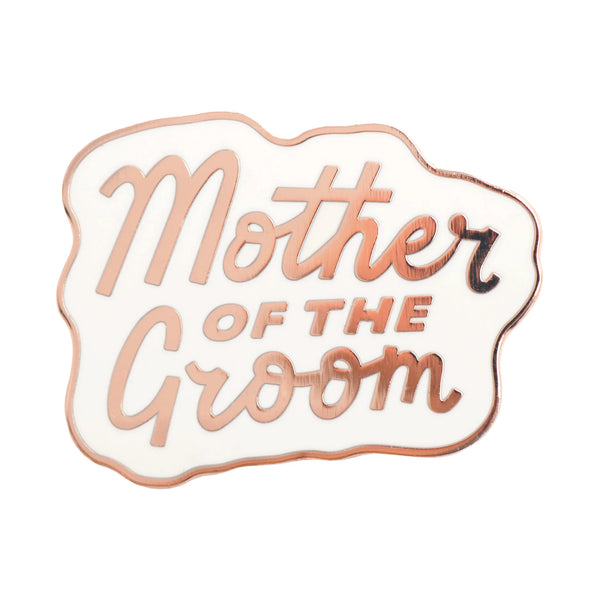 Alphabet Bags Mother Of The Groom Enamel Pin