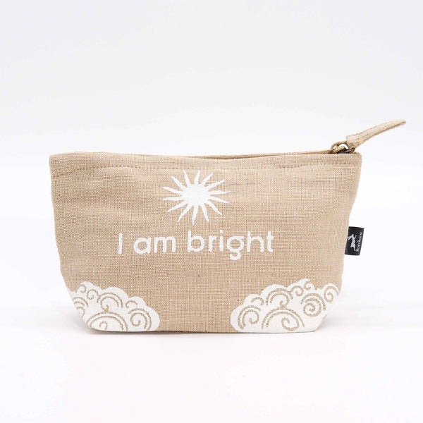 Ancient Wisdom Hop Hare Pouch I Am Bright