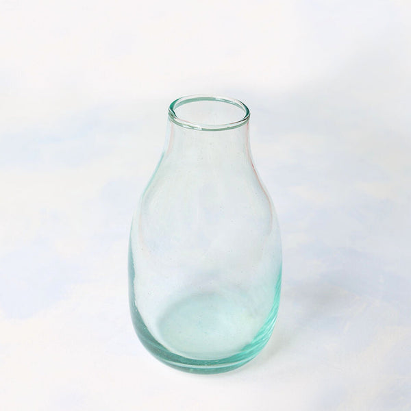 Artisan Stories Calebasse Clear Recycle Glass Carafe/vase