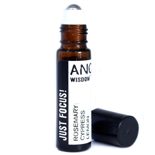 Ancient Wisdom Roll On Essential Oil Blend Just Focus!