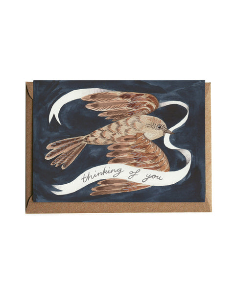 Eleanor Percival Illustration Sparrow Card