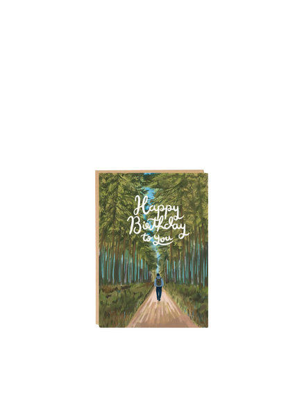 Lomond Paper Co Happy Birthday To You - Trees From