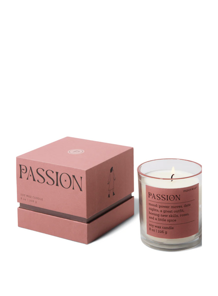 Paddywax Mood Candle In Passion Saffron Rose From Paddywax