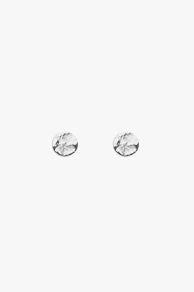 Tutti & Co Beach Stud Earrings - Silver