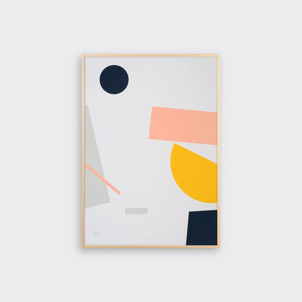 Tom Pigeon  Jetsam, Minimal Geometric Art Print