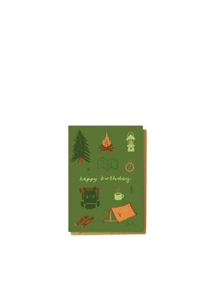 Charis Raine Illustration Happy Birthday Camper Card From