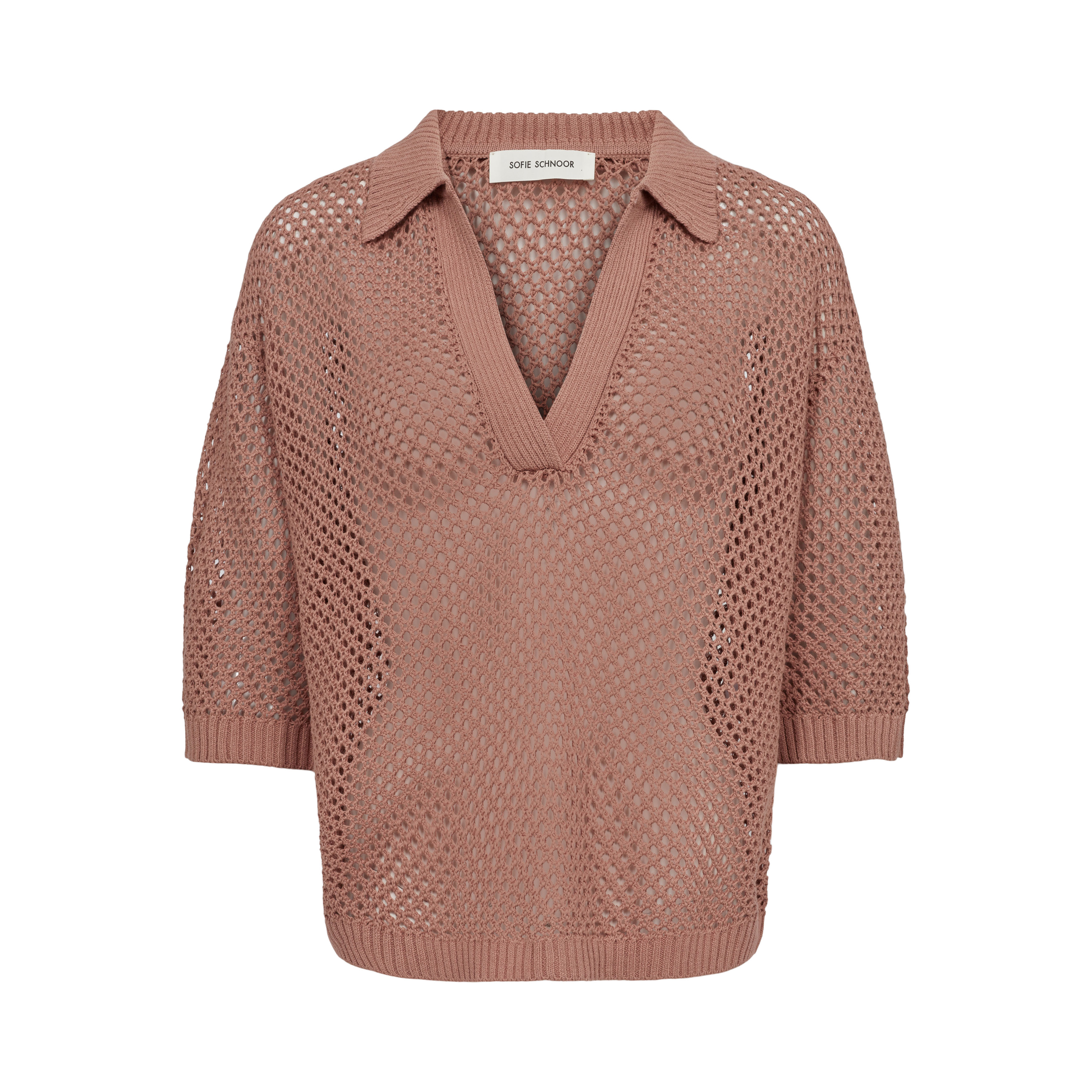 SOFIE SCHNOOR Knit Blouse - Rosy Brown