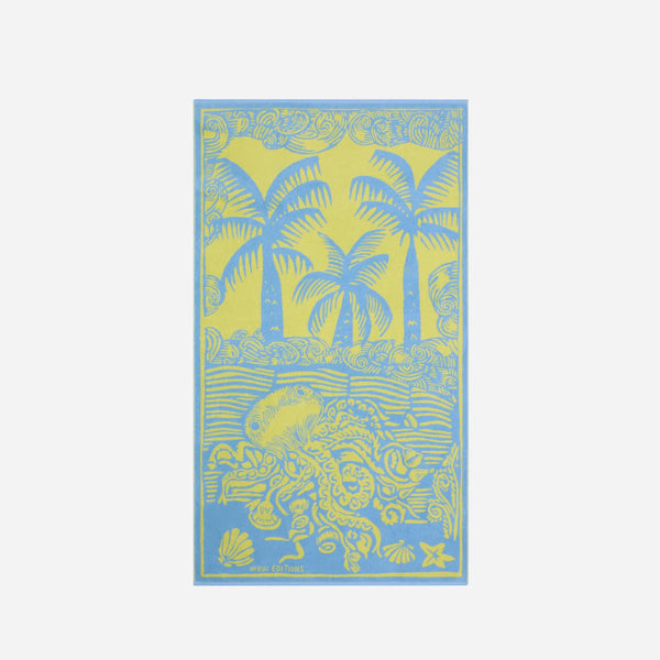 Inouï Editions Asciugamano Da Spiaggia Dufy Pulpe - Giallo
