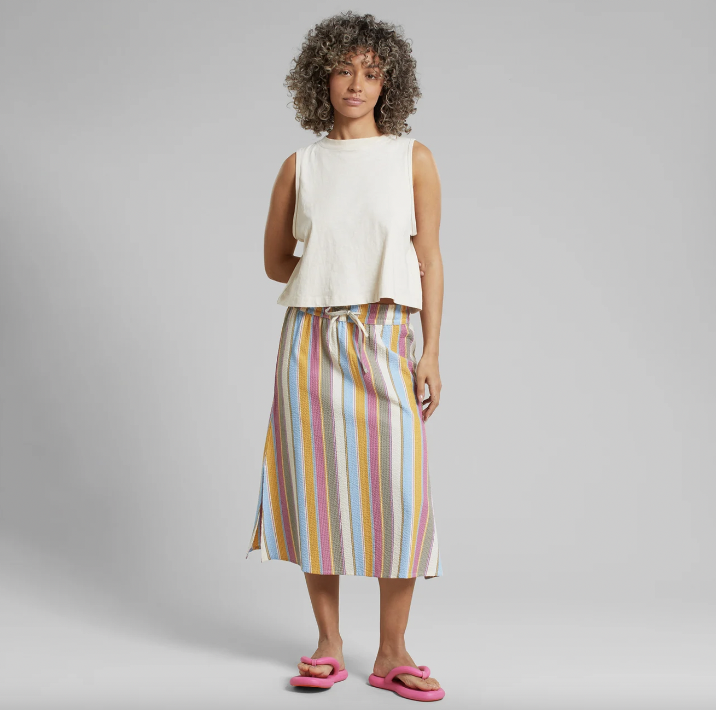 dedicated Skirt Klippan Club Stripe Multi Color