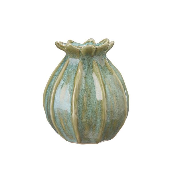 Wikholm Form Moss Seed Pod Ceramic Vase