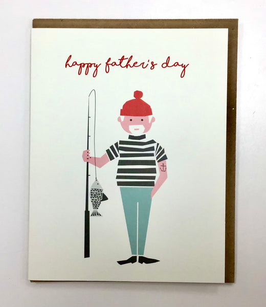 1973 Fisherman Father’s Day Card