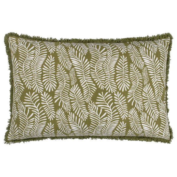 Riva Home Olive Frond Cushion