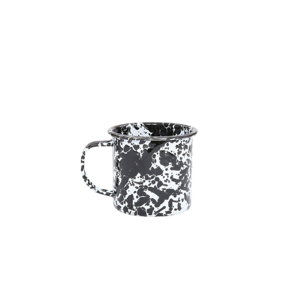 Crow Canyon Home Splatter Mug - Black & White