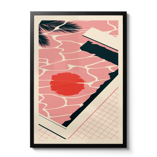 Telegramme Paper Co Endless Summer Pool A3 Art Print