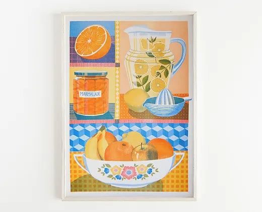 Printer Johnson Orange & Lemon- A3 Risograph Print
