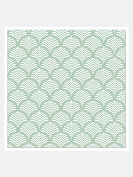 ARTEBENE Art Deco Napkins - Green