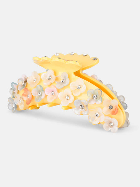 Sui Ava I Can Buy Myself Flowers Hairgrip - Light Yellow