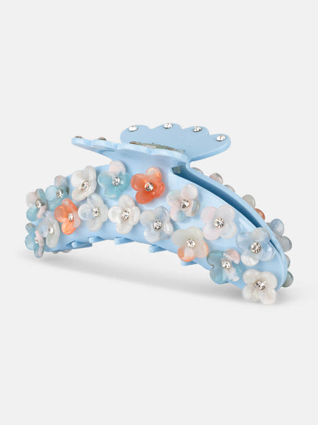 Sui Ava I Can Buy Myself Flowers Hairgrip - Baby Blue