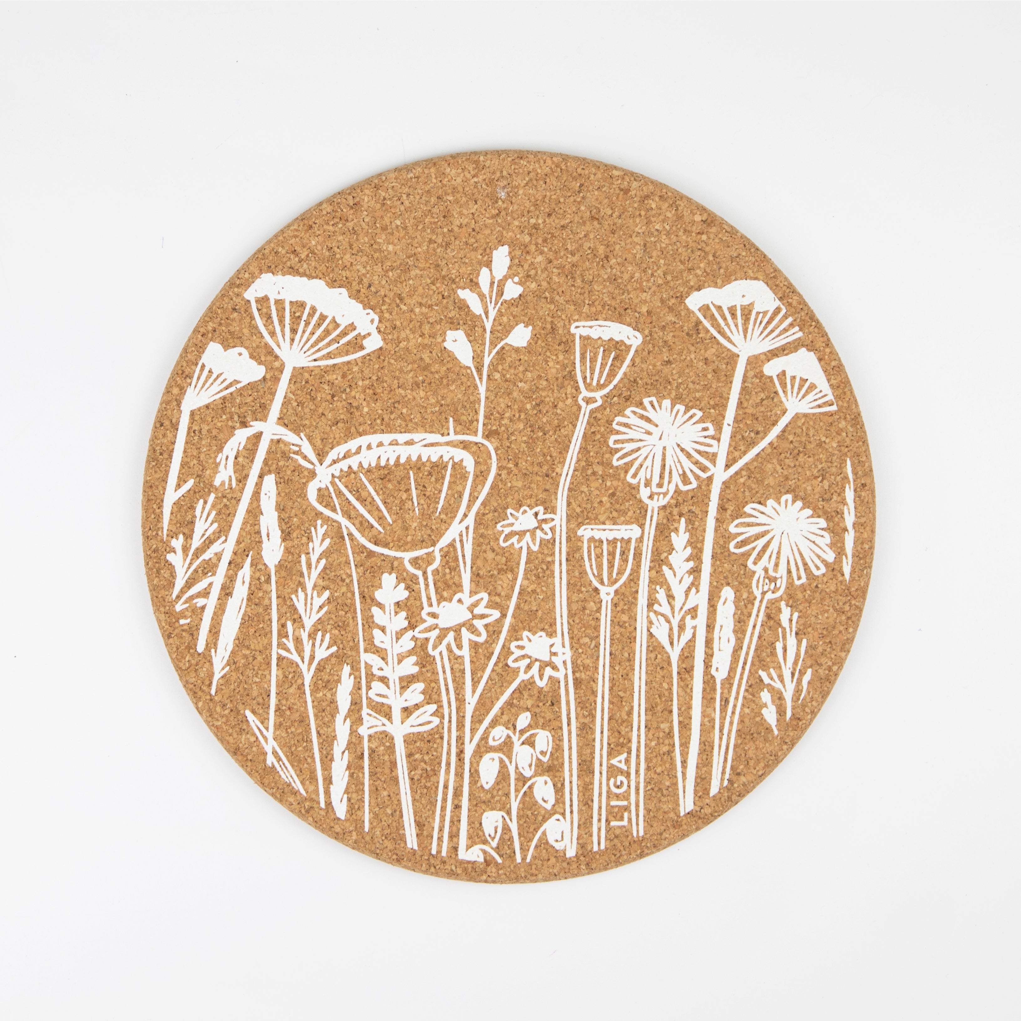 Loveliga.Com Flowers | Set Of 6 Placemats + Coasters