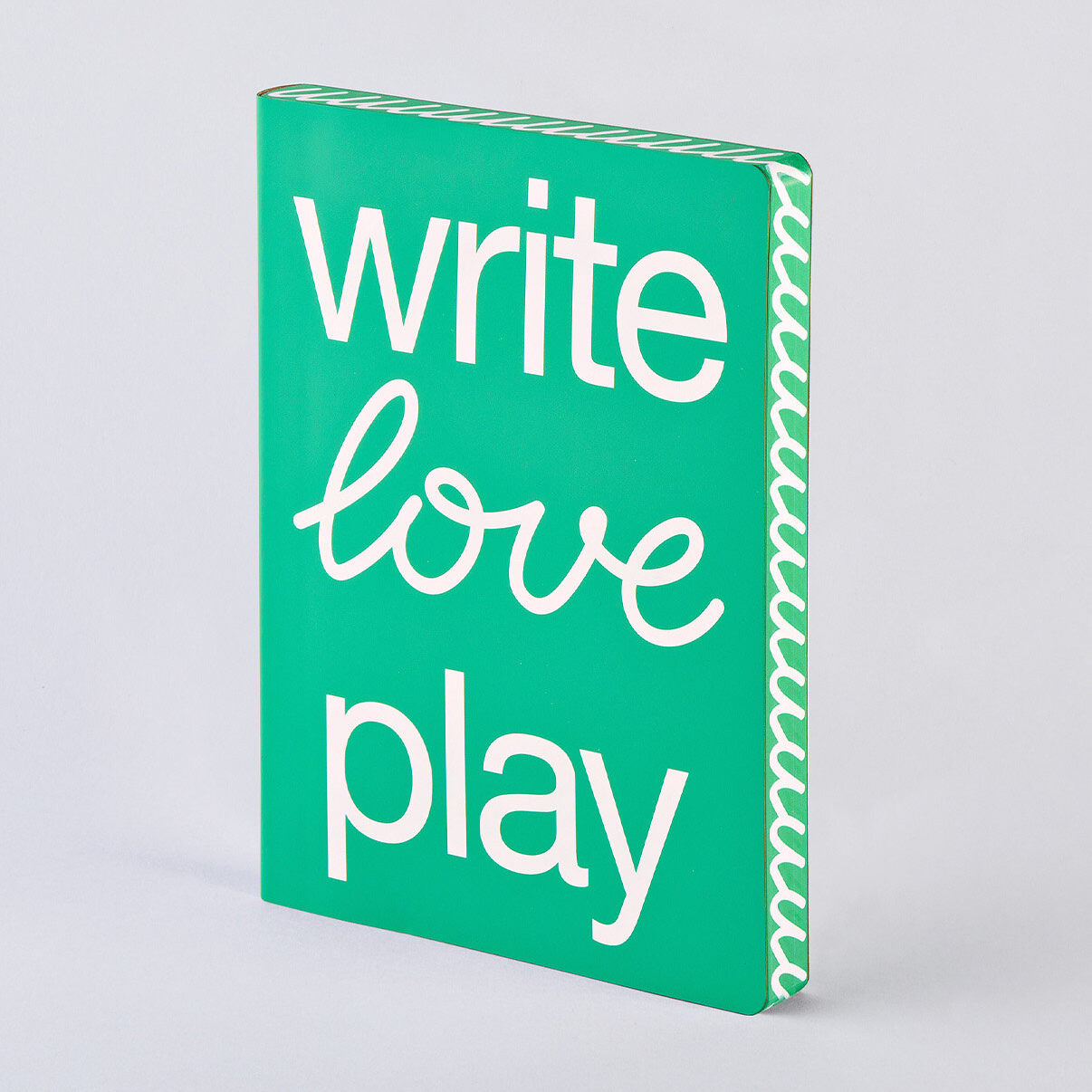 Nuuna Notebook Leather Cover Graphic L Write Love Play