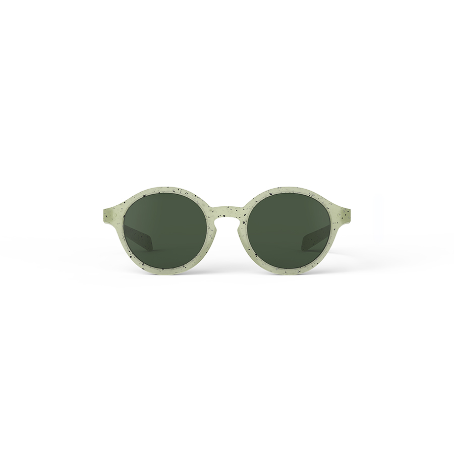 IZIPIZI Kids Plus Sunglasses - #d Shape Dyed Green (3-5 Years)
