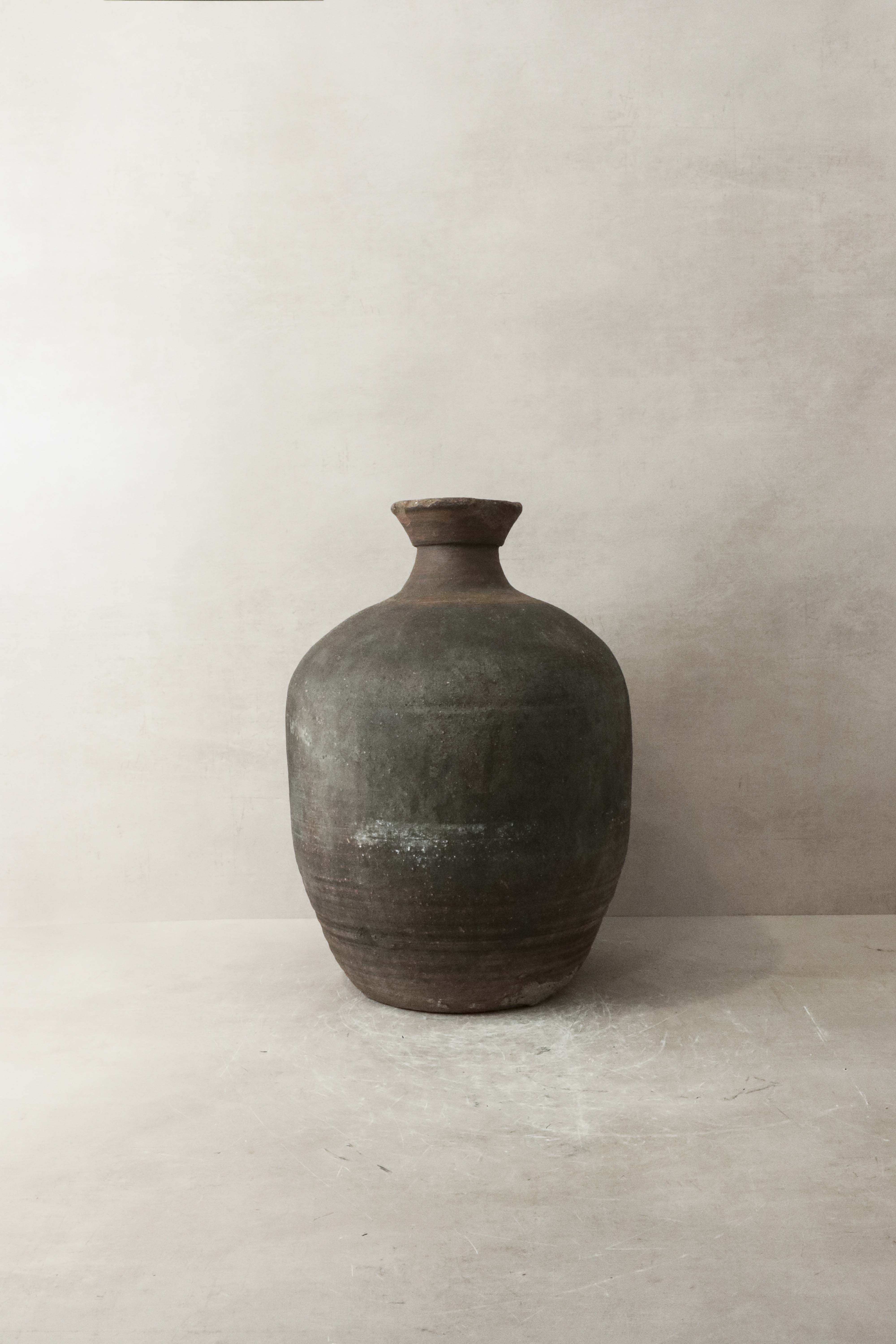 Botanical Boys Antique Asian Rice Wine Vase N° 7