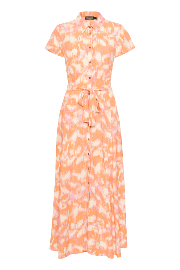 Soaked in Luxury  Slarjana Maxi Dress | Tangerine Diffusion