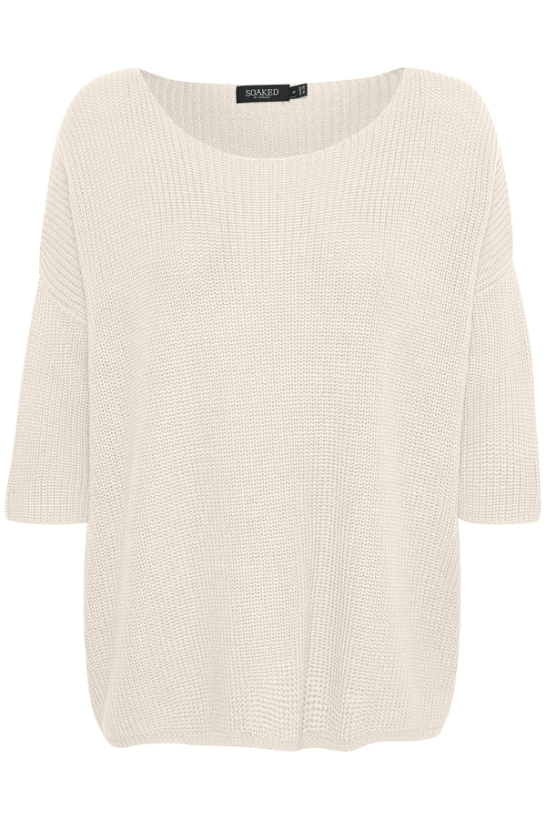 Soaked in Luxury  Sltuesday Cotton Jumper | Whisper White