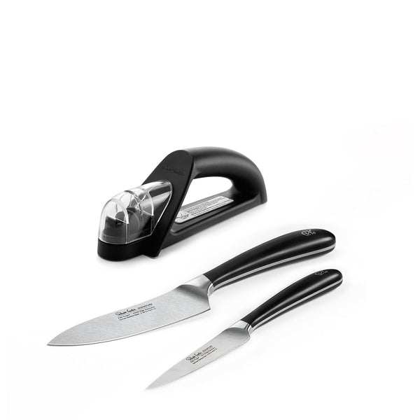 Robert Welch Signature Kitchen Knives Set with Sharpener