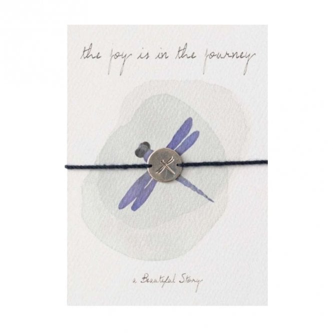 A Beautiful Story Bracelet Postcard Dragonfly