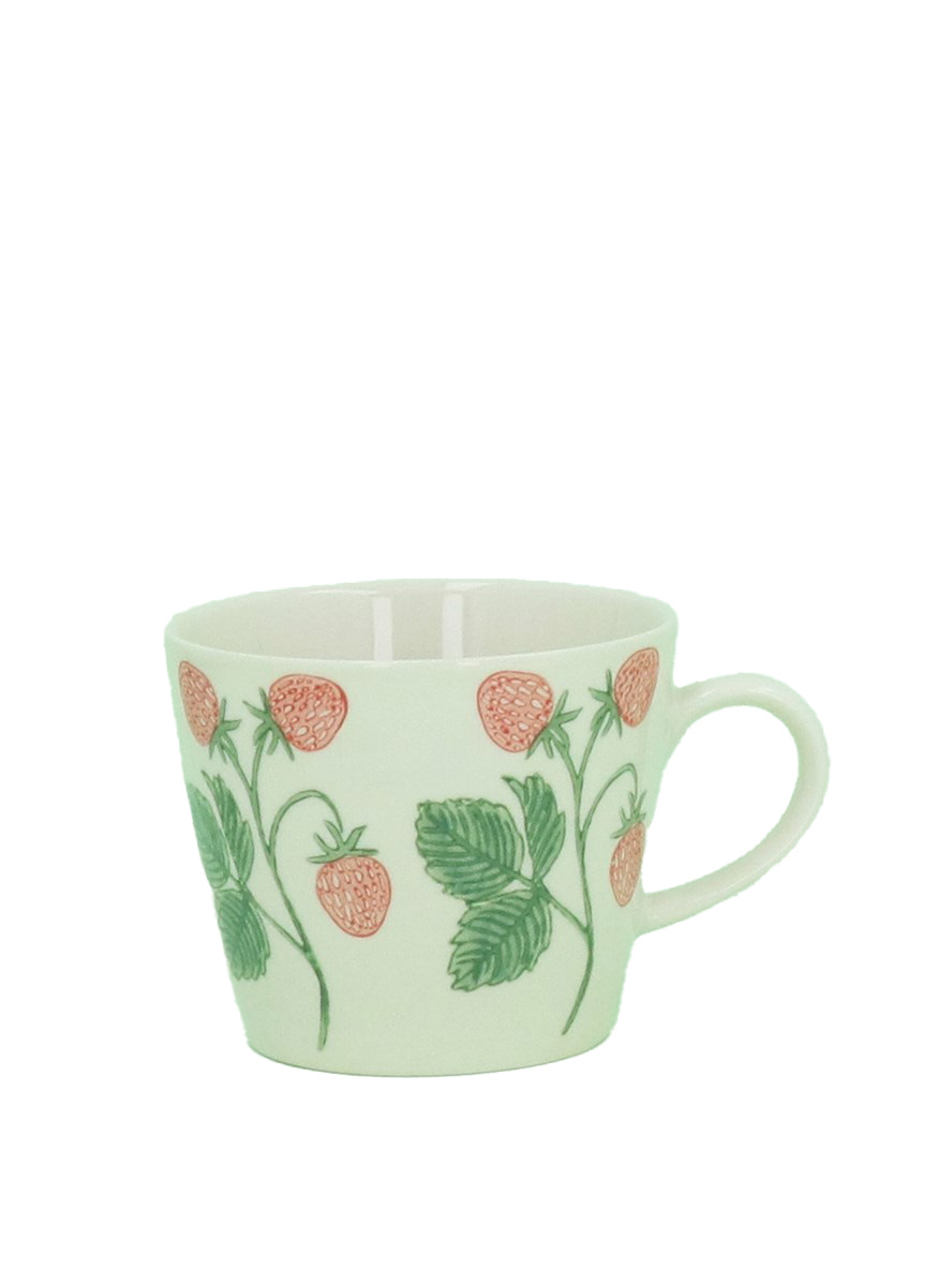 Gisela Graham Strawberries Stoneware Mug