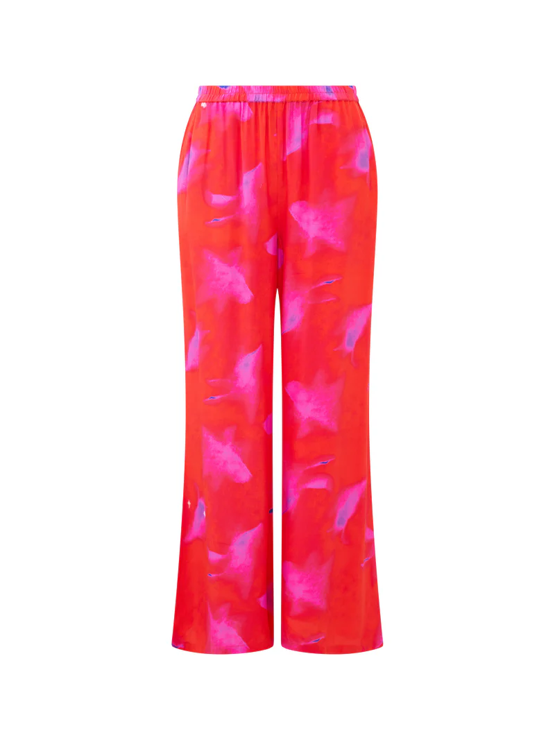 French Connection Christy Delphine Trouser | Raspberry Sor/aurora