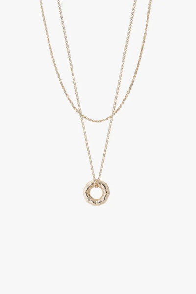 Tutti & Co Ne693g Reef Necklace Gold