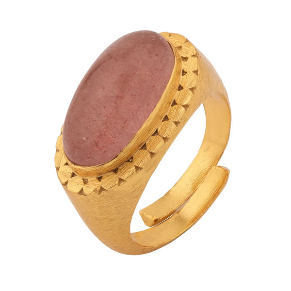 Previous Lucrecia Strawberry Quartz Ring - Cast Bronze Gold Plated
