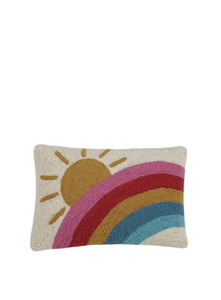 Peking Handicraft Sun And Rainbow Hook Cushion From
