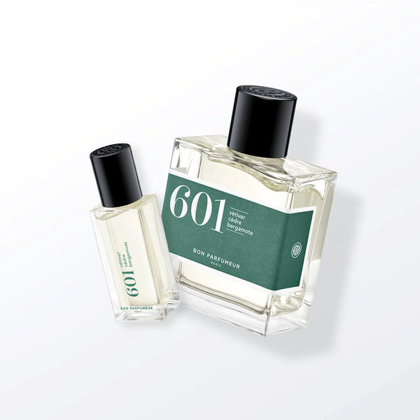 Le Bon Parfumeur Eau De Parfum 601: Incense, Vetiver, Cedar, Bergamot