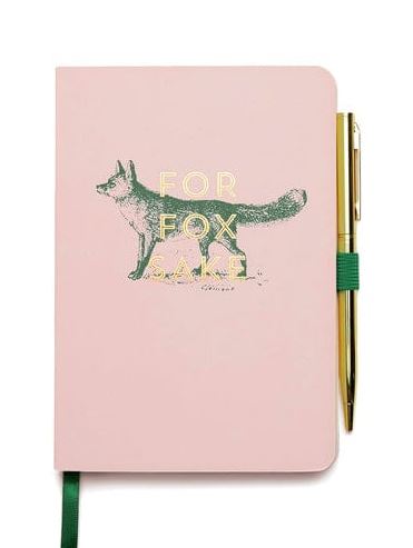 Paddy Wax Notebook For Fox Sake