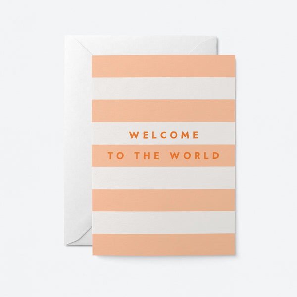 graphic  factory Welcome To The World Greeting Card