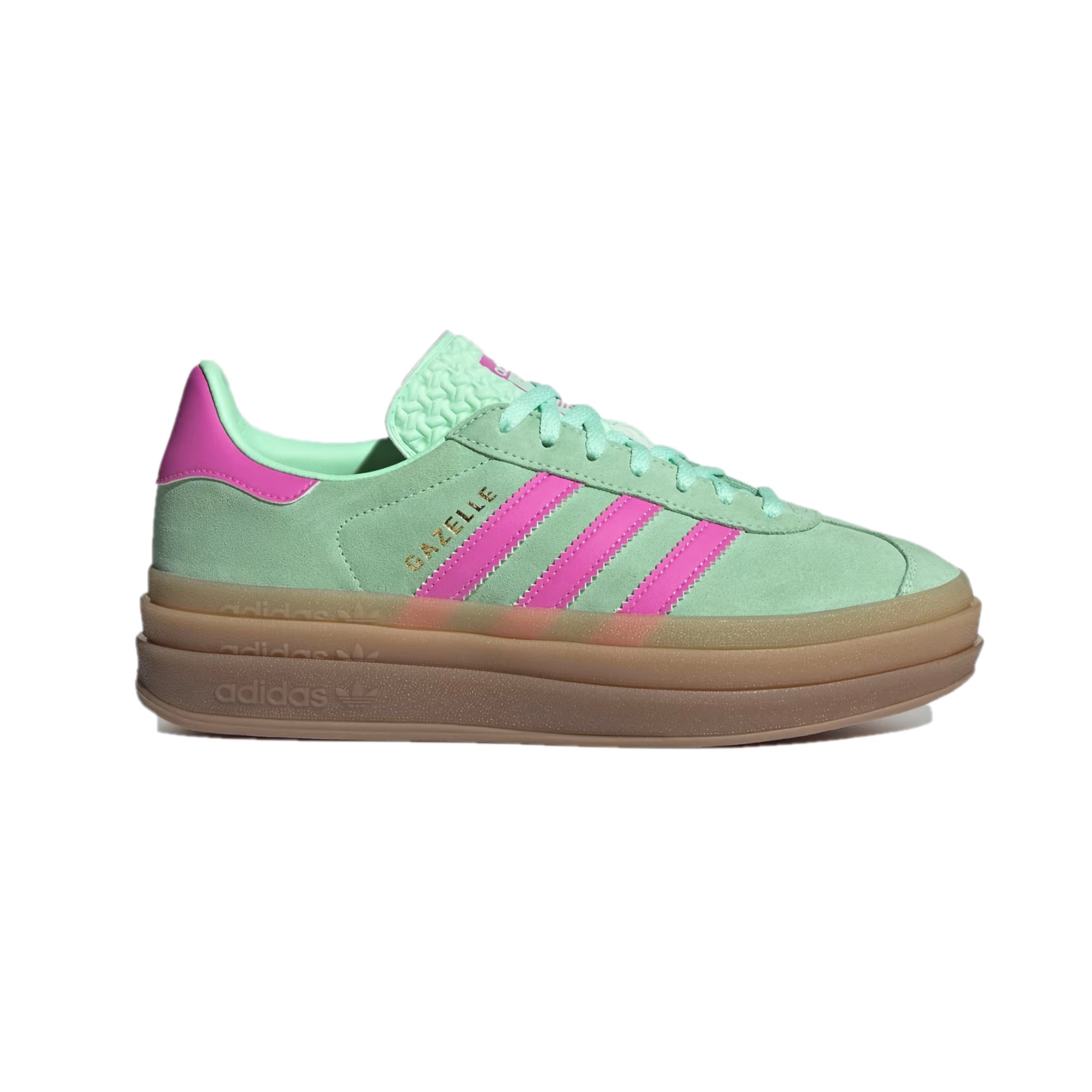 Adidas Adidas Gazelle Bold H06125 Pulse Mint / Screaming Pink / Gum M2