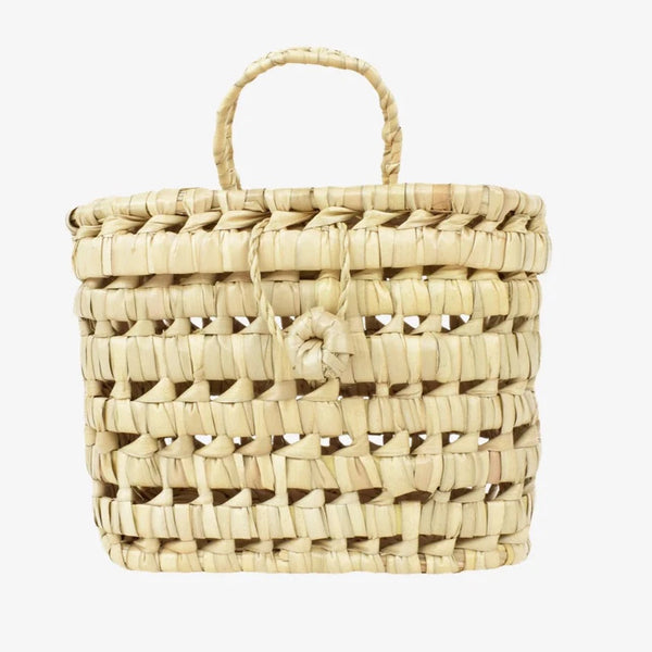 Yonder Living Mini Maison Palm Leaf Storage Basket