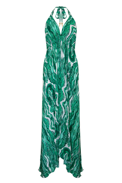 Sophia Alexia Green Coral Ibiza Dress