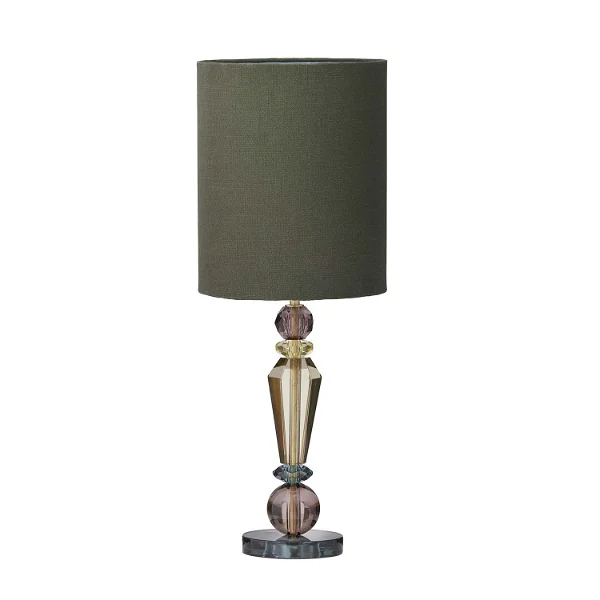Cozy Living Army Shade Glass Caia Matcha Lamp