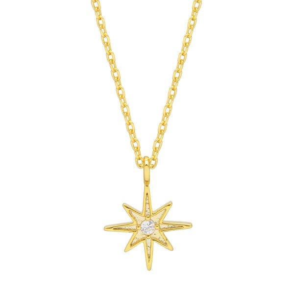Estella Bartlett  North Star Necklace - Gold